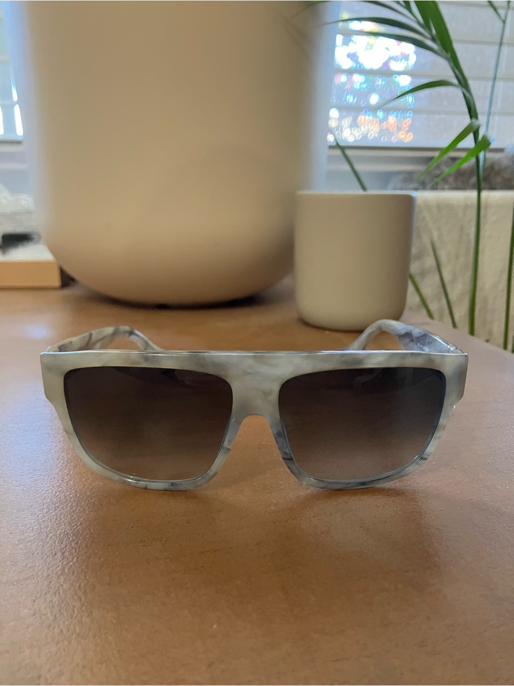 Vintage Balenciaga Square Gradient Sunglasses